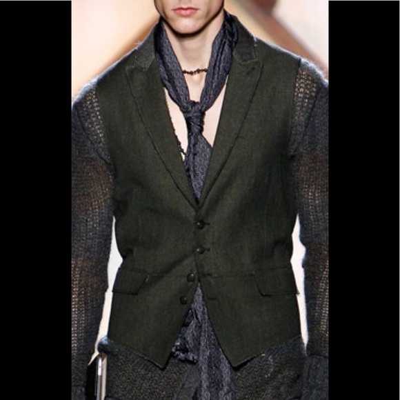 John varvatos collections vest. Size EU52 USA 42